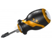 Отвертка крестовая GRIPro, Phillips, PH2, 38 мм, силовая TOLSEN TT20140