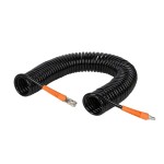 Шланг пневматический спиральный с БРС, 15 м WDK-65715