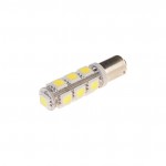 Автолампа T4W (BA9s) 13 SMD 5050 WHITE 6000K 280лм 12V MEGAPOWER /10 /100 OLD M-90132W