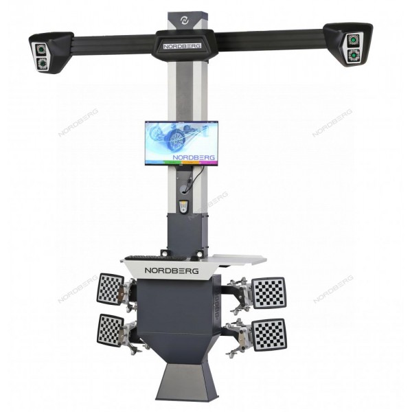 Стенд сход-развал 3D модель четырехкамерный NORDBERG C804_серый C804 (7015)