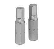 Набор вставок (бит) торцевых 1/4, Hex, 5 мм, 25 мм, 2 предмета TOLSEN TT20235