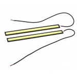 Дневные ходовые огни DAY LIGHT 1 COB MEGA 170х18мм плоские (2шт) MEGAPOWER M-25696