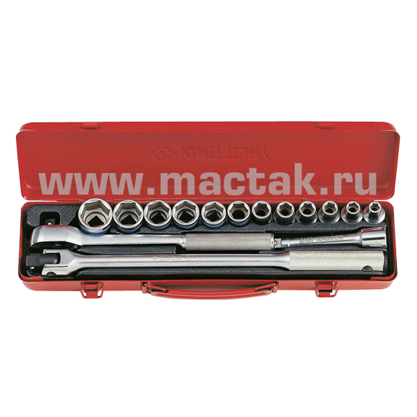 1/2” комплект  торцевых головок 4501MR KINGTONY 4501MR