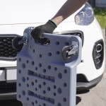 Лежак ремонтный, подкатной, пластиковый, серый OPT-40130G