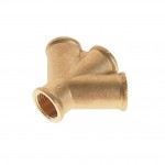 Разветвитель W-образный : внутр.резьба 1/2" ЭВРИКА /1/10 ER-SP029/3