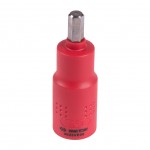 Насадка (бита) торцевая диэлектрическая 1/2, HEX, 8 мм, L = 75 мм KING TONY 4025VE08