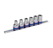 Набор торцевых головок 1/2, TORX Е-стандарт, E10-E20, 6 предметов KING TONY 4106PR