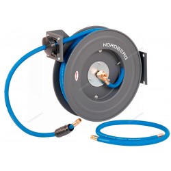 Шланг воздушный на стальной катушке, гибридный PVC диам. 12х18 мм, 15 м NORDBERG HR1215RPVC