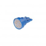 Автолампа T10W (W2,1x9,5d) COB 1 SMD CHIPS BLUE 20лм 12V MEGAPOWER /10 /100 OLD M-10514B