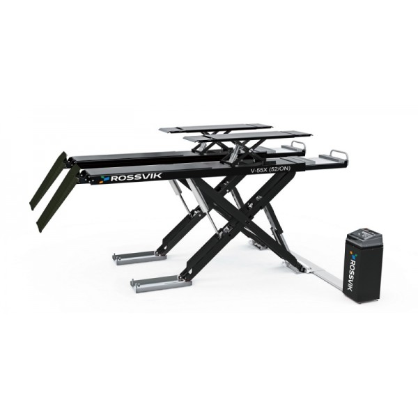Автоподъемник ножничный ROSSVIK PRO V-55X (52/ON) напольный для р/с, г/п 5.5т, 380В RAL7040 Серый V-55_52ON