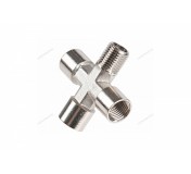 Переходник крест FFFМ1/4"