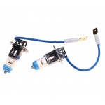 Автолампа H3 (55) PK22s +50% (бокс, 2шт) 12V MEGAPOWER /1/10 M-37033013