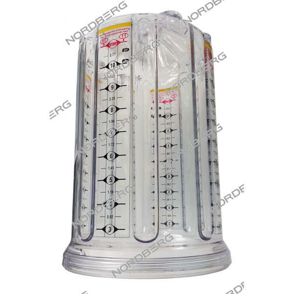 Колба осмотровая для установок 2380, внутренняя резьба (2018-2020 г.) NORDBERG 01-00004702