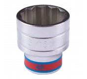 Головка торцевая стандартная двенадцатигранная 1/2, 1-3/16, дюймовая KING TONY 433038S