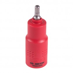 Насадка (бита) торцевая диэлектрическая 1/2, HEX, 5 мм, L = 75 мм KING TONY 4025VE05