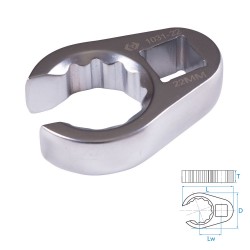 Ключ разрезной (воронья лапка) 22 мм, 1/2 KING TONY 1031-22R