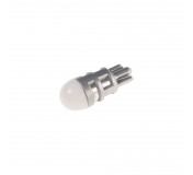 Автолампа T10W (W2,1x9,5d) 2 SMD 5630 WHITE 6000K 120лм   12V MEGAPOWER /10 /100
