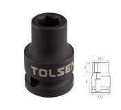 Головка торцевая ударная шестигранная 1/2, 8 мм TOLSEN TT18208