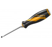 Отвертка шлицевая GRIPro, Slotted 5,5 мм, 75 мм, силовая TOLSEN TT20111