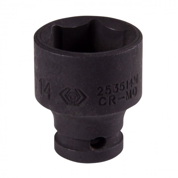 Головка торцевая ударная шестигранная 1/4, 14 мм KING TONY 253514M