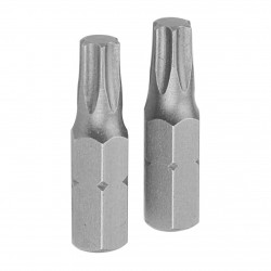 Набор вставок (бит) торцевых 1/4, Torx, T40, 25 мм, 2 предмета TOLSEN TT20227