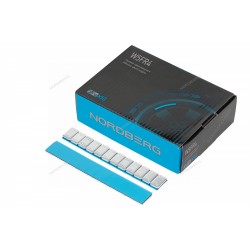 Грузики самоклеящиеся (12х5 г, L=14 см) Fe закругленные, 50 лент NORDBERG W5FR4