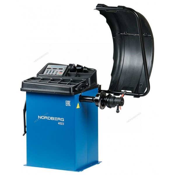 Станок балансировочный с автоматическим вводом двух параметров, синий NORDBERG 4523