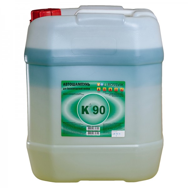 Автошампунь для бесконтактной мойки Rossvik "К-90",20 кг . 20/0377