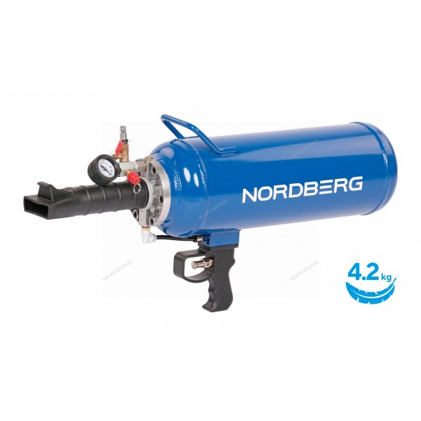 Бустер автоматический, алюминиевый ресивер, 9 л NORDBERG CH2AL