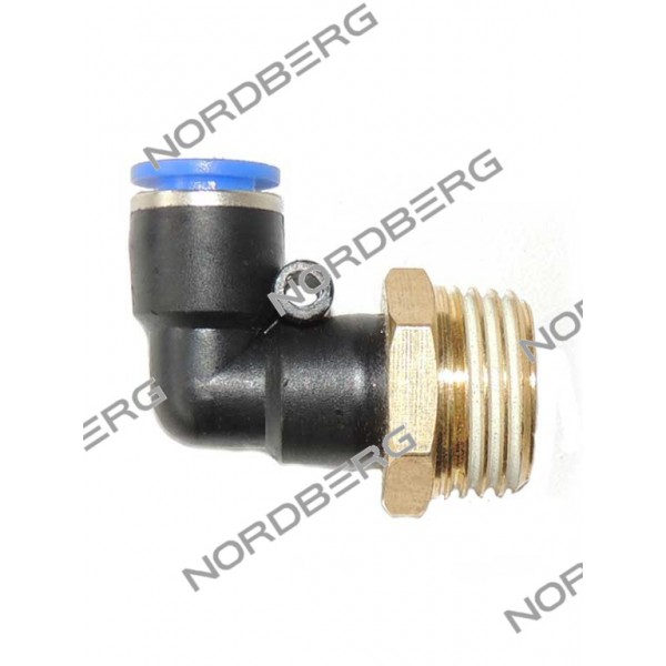 Фитинг угловой D8 1/2" для NORDBERG NL24 ЦБ-00007793