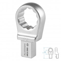 Насадка накидная серии FIT, 27 мм, 14х18 мм KING TONY 34502227M