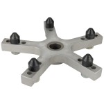 Универсальный фланцевый комплект адаптеров для колес грузовых а/м WDK-AB4054