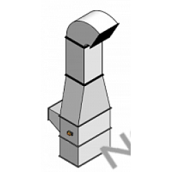 Заслонка и каркас вентиляции