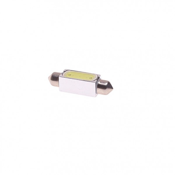Автолампа C10W (SV8,5) 1 SMD MEGA WHITE 6000K 41мм 80лм   12V MEGAPOWER /10 /100 M-85205W