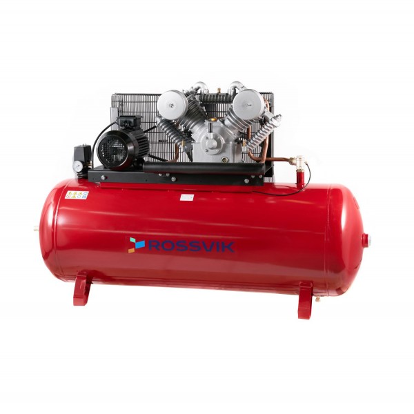 Компрессор поршневой ROSSVIK , 1400л/мин, 16бар, ресивер 500л, 380В/11кВт СБ4/Ф-500.LТ100/16