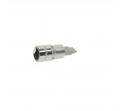 Насадка-вставка с битой шлиц SL12 ER-94303 1/2 12мм L=60мм ЭВРИКА /1/20