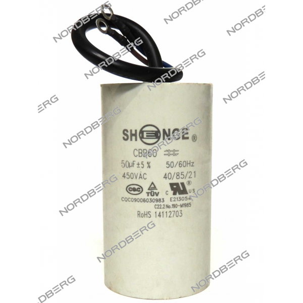 Конденсатор-пускатель 607-50 электромотора для 4638E NORDBERG X003568 (607-50)