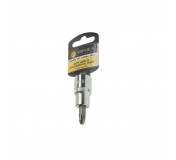 Насадка-вставка с битой Pozidrive PZ4 ER-94702H 1/2 22мм L=60мм (с держателем) ЭВРИКА /1/20