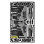 Набор метчиков и плашек М3-М12, 40 предметов, метрическая резьба WDK-DTM3040