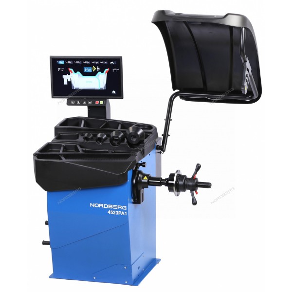 Станок балансировочный автомат с дисплеем, синий NORDBERG 4523PA1(B)