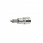 Насадка-вставка с битой Phillips PH3  1/2 22мм L=60мм ЭВРИКА /1/20 ER-94501
