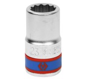 Головка торцевая стандартная двенадцатигранная 3/4, 23 мм KING TONY 633023M