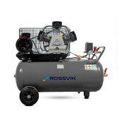 Компрессор поршневой ROSSVIK СБ4/С-100.LB40, 580л/мин, 10бар, ресивер 100л, 380В/3кВт RAL7016 СЕРЫЙ
