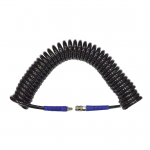 Шланг пневматический спиральный с БРС, 10 м, 10х14 мм WDK-65810