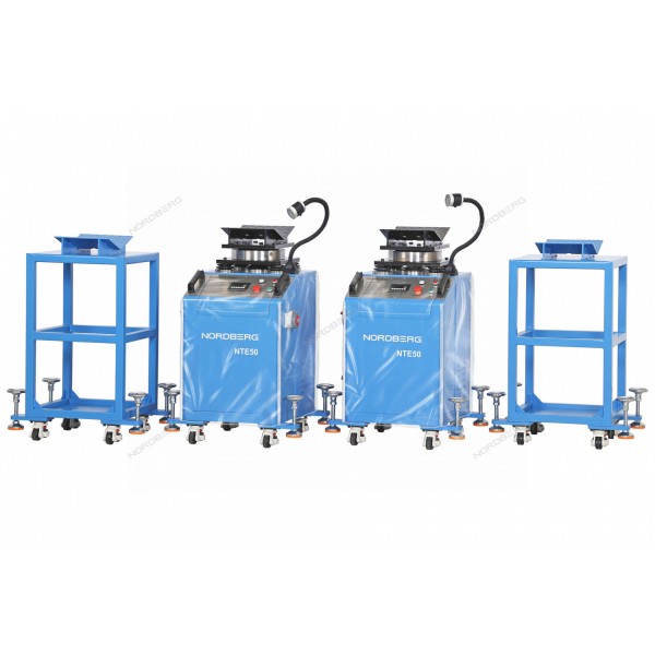 Вибростенд для диагностики подвески с поворотной площадкой и фонариком NORDBERG NTE50_V3