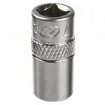 Головка торцевая 7мм 1/4 6-гранная L=25мм LIGE LG-22107