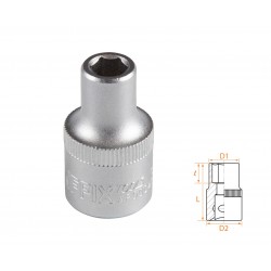 Головка торцевая стандартная шестигранная 1/2, 13 мм AFFIX AF00040013