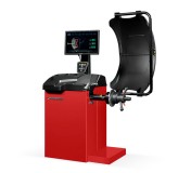 Станок балансировочный ROSSVIK VT-63, 220В (LCD, лазер, эл. линейка, УЗ) RAL3020 КРАСНЫЙ