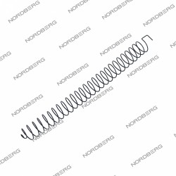 Пружина линейки TB-L-0101007 для NORDBERG 4524E d=20mm