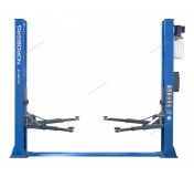 Подъемник двухстоечный 4 т, с электростопорами, 380 В, синий NORDBERG N4120BE-4B_3+2_380